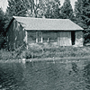The Old Boathouse, seen from the lake